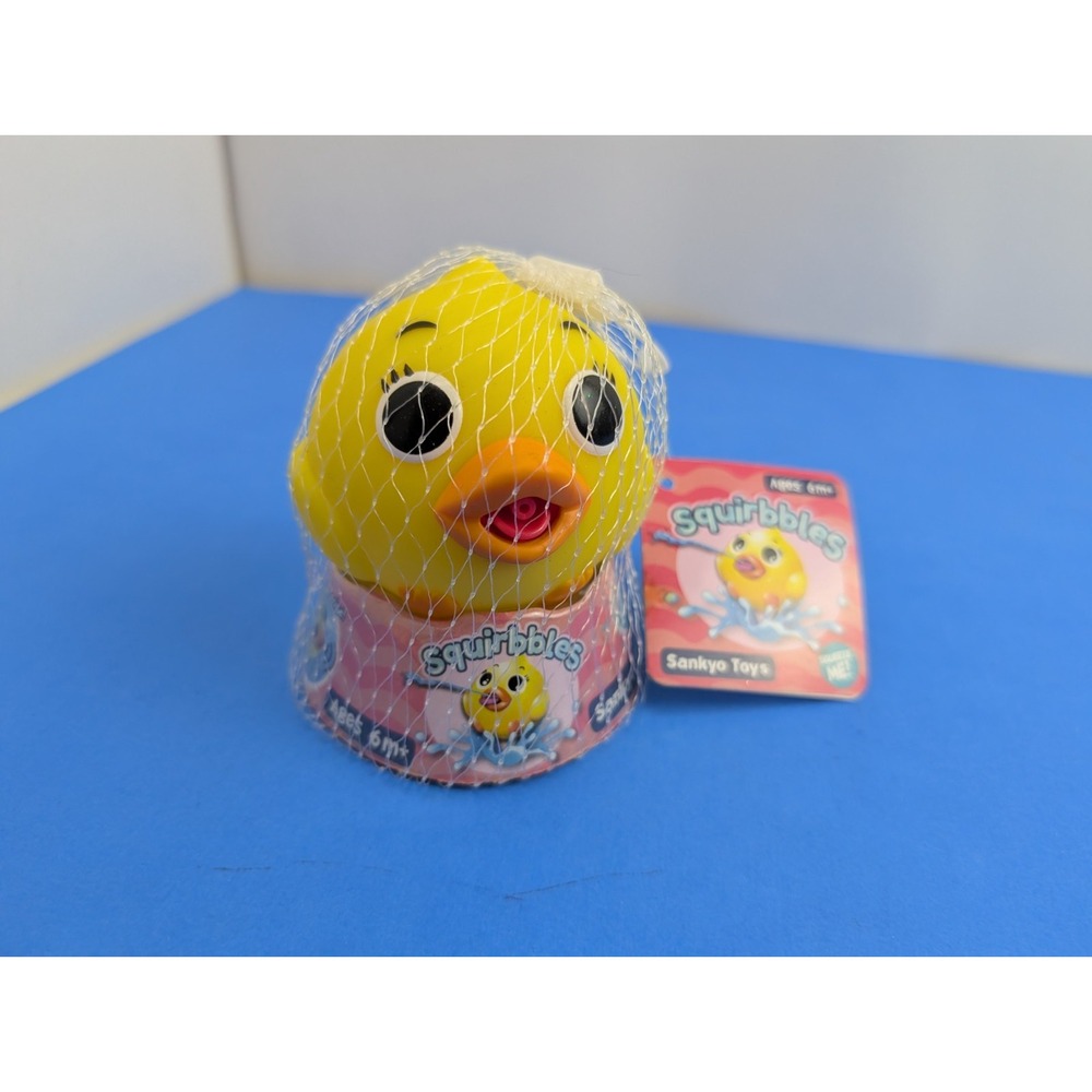 Jabber Ball Squirbbles Duck Bath Toy Makes Noise! Oshaberi Doubutsu FJ-20057